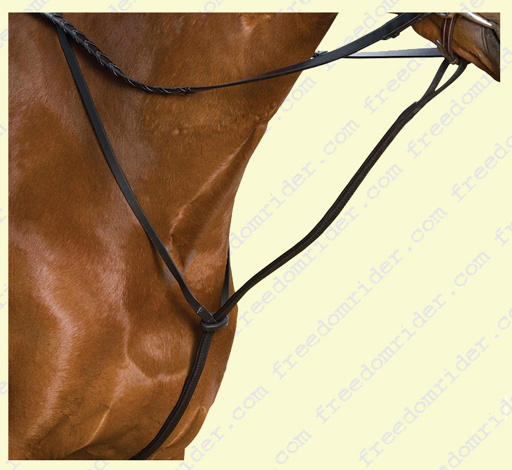 Kincade Redini Laterali Elastiche In Nylon Per Cavallo | Regolabili Per Lavoro In Affondamento